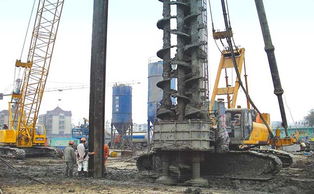 通海口镇道路路基注浆加固